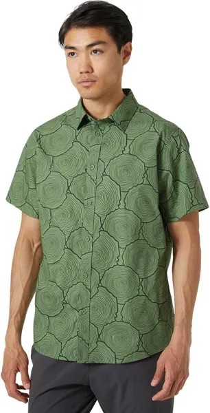 Рубашка с коротким рукавом FTF Helly Hansen, цвет Jade Tree Ring