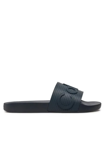 Шлепки Calvin Klein Pool Slide, темно-синий