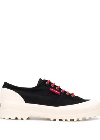 Superga кроссовки дизайна колор-блок