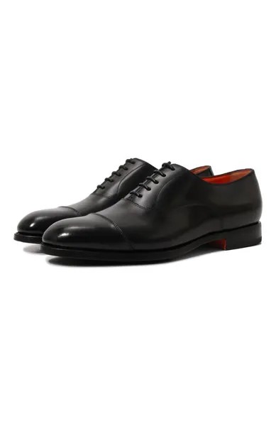 Кожаные оксфорды Santoni