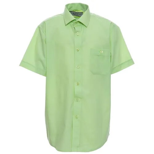Школьная рубашка Tsarevich, размер 146-152, зеленый