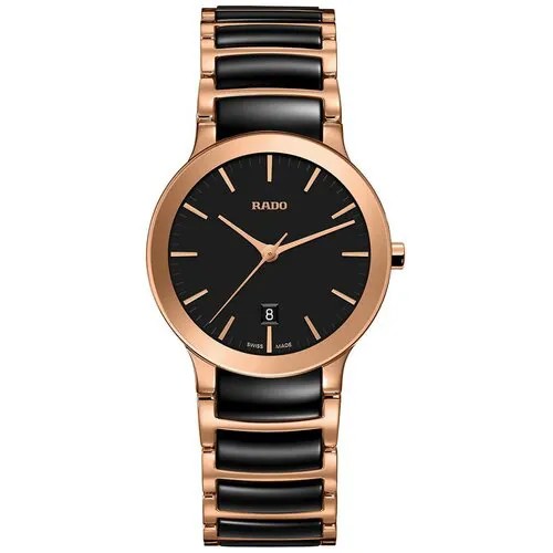 Наручные часы RADO, черный, золотой