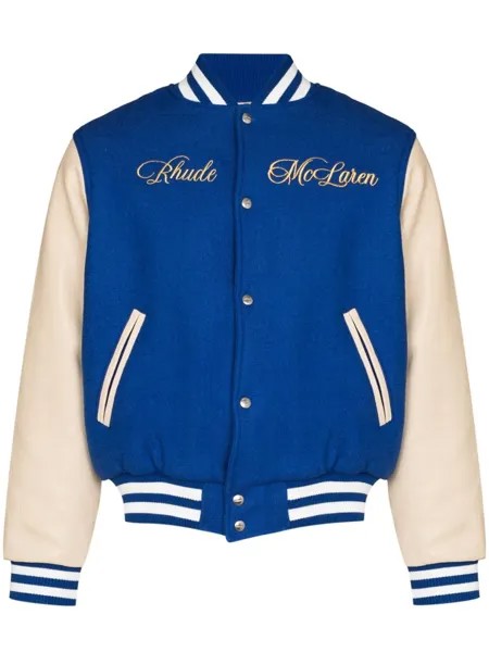 Бомбер из коллаборации с McLaren RHUDE, синий