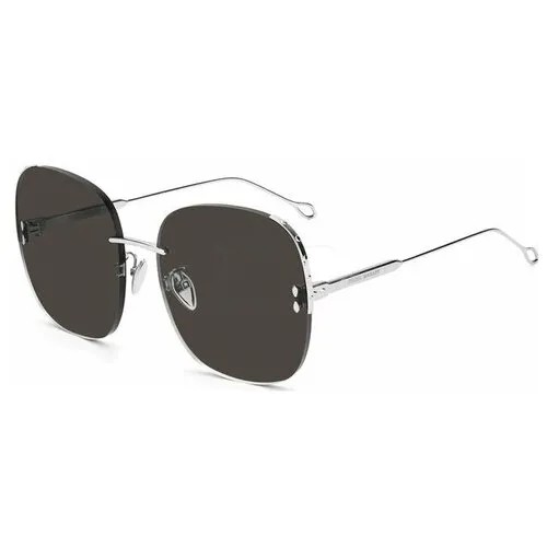 Солнцезащитные очки Isabel Marant, серебряный, серый