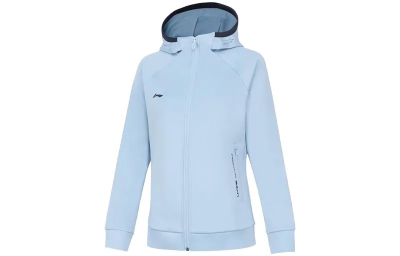 Свитшот Fitness Series женский прозрачный небесно-голубой Lining