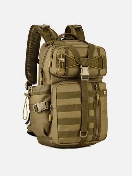 Мужской холщовый рюкзак 30L На открытом воздухе Tactical Hiking Riding Travel Backpack