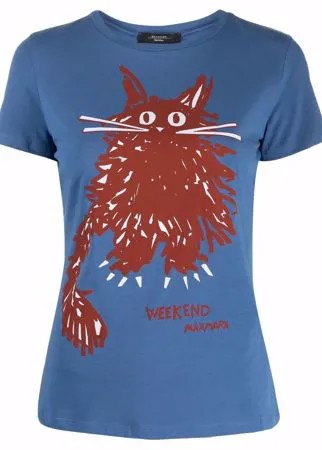 Weekend Max Mara футболка с принтом