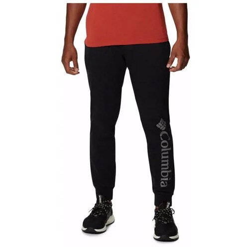 Спортивные брюки COLUMBIA M CSC LOGO™ FLEECE JOGGER II 1911601/12 мужские, цвет чёрный, размер L