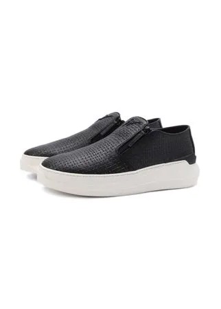 Кожаные слипоны Conley Zip Giuseppe Zanotti Design
