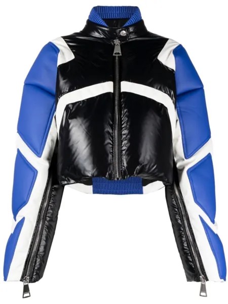 Khrisjoy colour-block panelled down jacket, черный