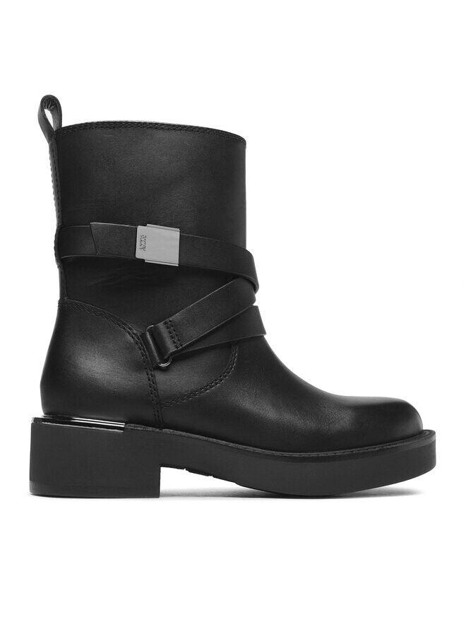 Ботинки на плоской подошве Taeta DKNY, черный