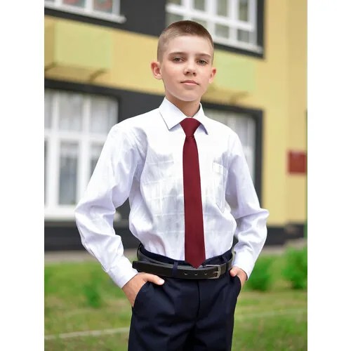 Галстук Stilmark, бордовый