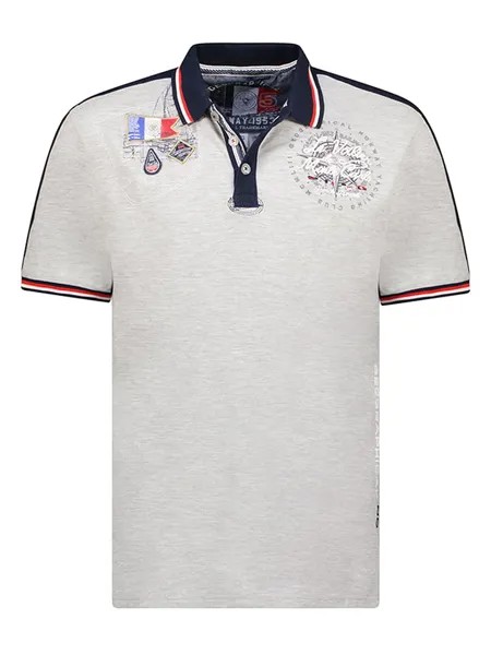Футболка поло Geographical Norway, серый