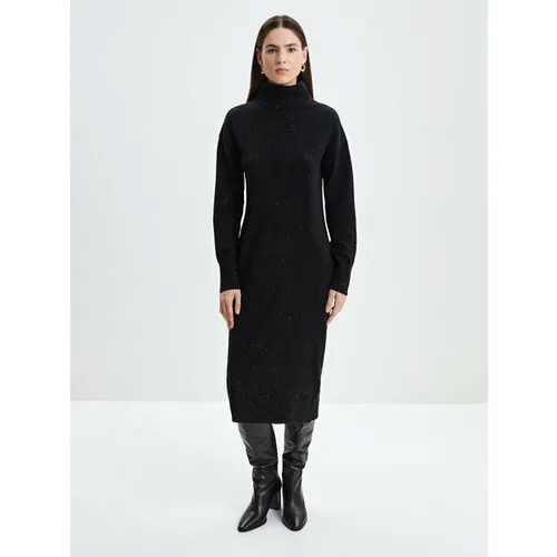 Платье Zarina, макси, размер XS (RU 42), черный