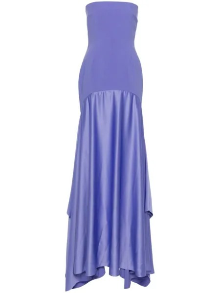 Solace London платье макси Alessandra, фиолетовый