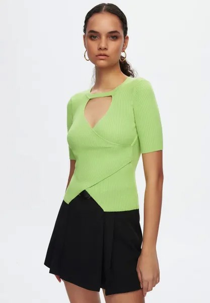 Базовая футболка Short Sleeve adL, цвет neon green