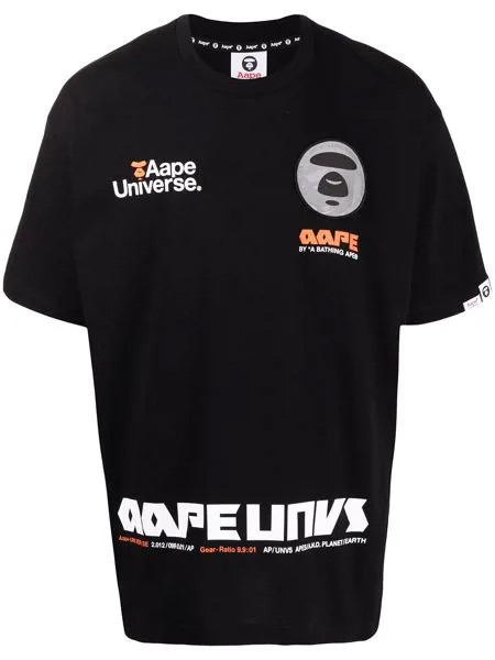 AAPE BY *A BATHING APE® футболка с логотипом