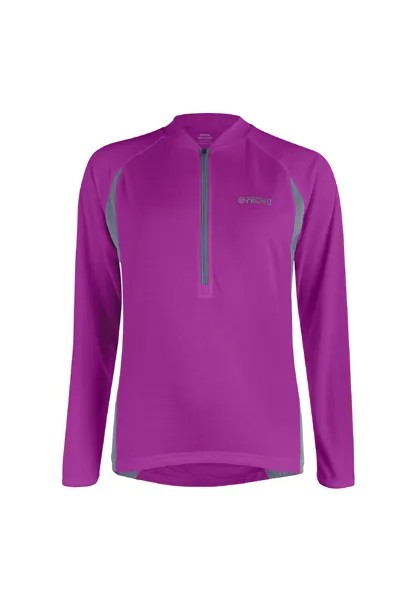 Лонгслив Proviz Sport Langarmshirt Klassisch, фиолетовый