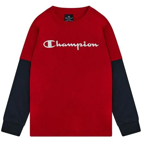Футболка Champion Legacy SMU ZL Long Sleeve T-Shirt Дети 305367-RS053 L