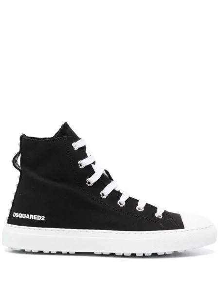 Dsquared2 высокие кеды с логотипом