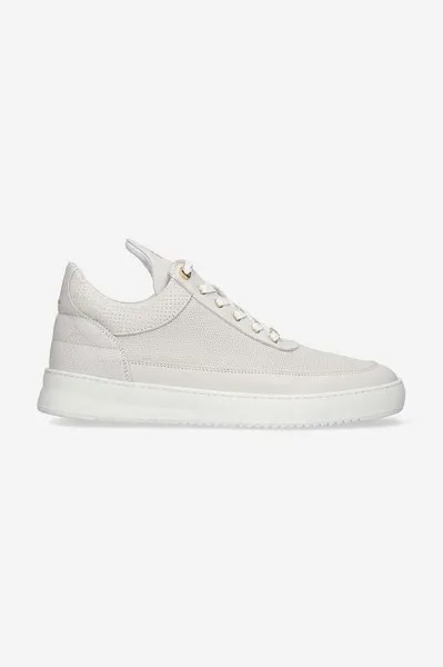 Кожаные кроссовки Low Top Aten Filling Pieces, серый