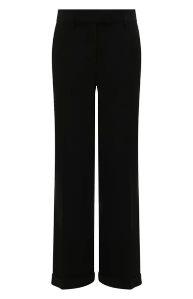 Брюки из шерсти и вискозы Trussardi