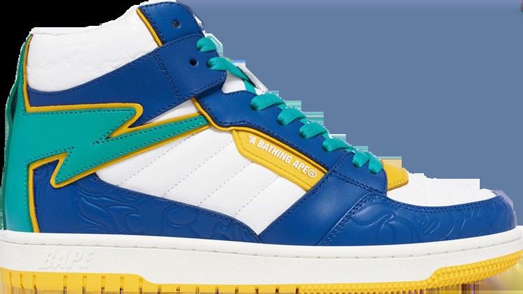 Кроссовки Bapesta 88 Mid #1 'Blue White', синий