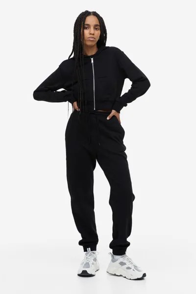 Спортивные брюки женские H&M 0975845001 черные XL (доставка из-за рубежа)