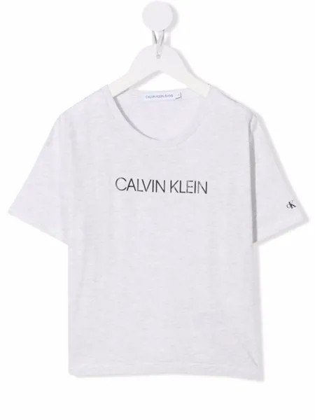 Calvin Klein Kids футболка с логотипом