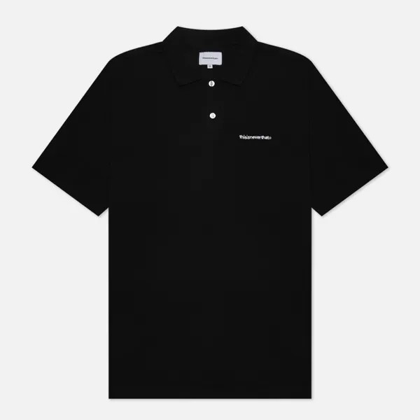Мужское поло thisisneverthat T-Logo Jersey чёрный, Размер XL