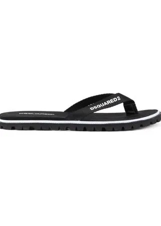 Dsquared2 шлепанцы с логотипом