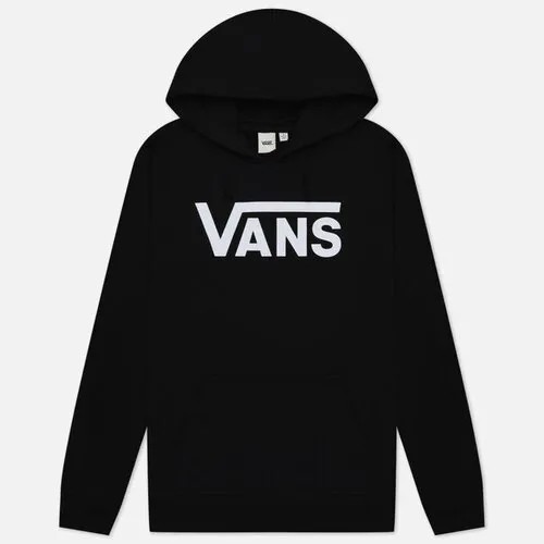 Толстовка VANS, силуэт прямой, карманы, размер S, черный