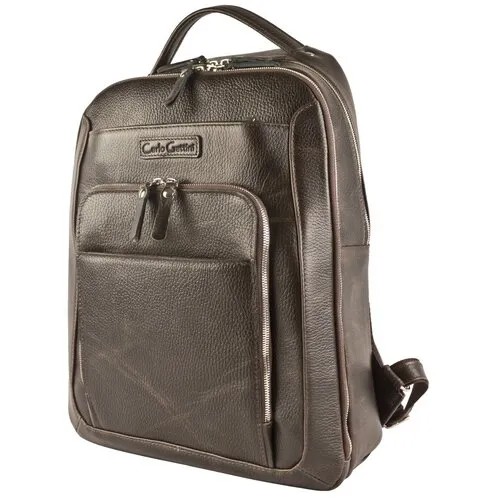 Кожаный рюкзак Carlo Gattini Monfestino brown (арт. 3034-04)
