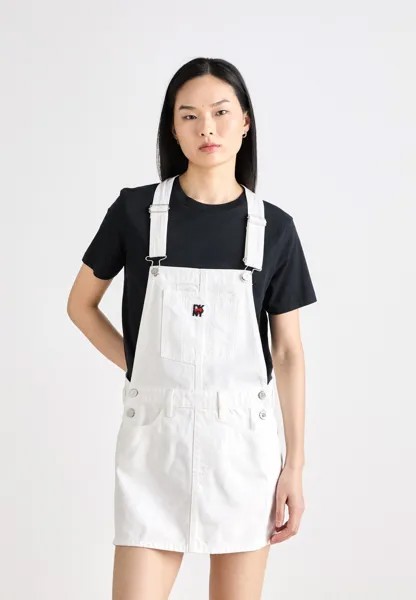 Джинсовое платье Dkny, белый