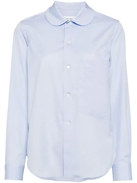 Comme Des Garçons Girl рубашка с карманами, синий