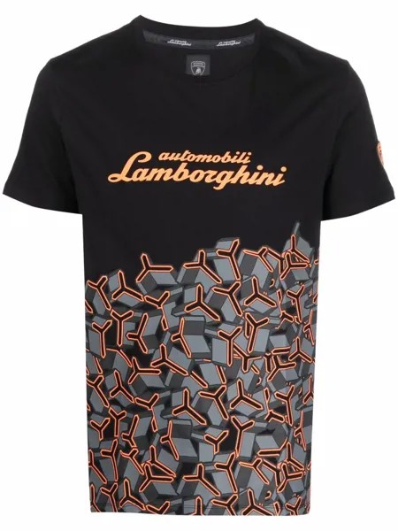 Automobili Lamborghini футболка с логотипом