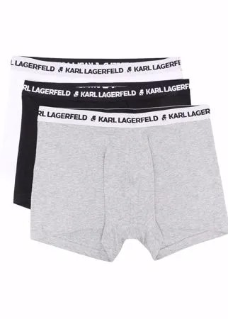 Karl Lagerfeld комплект из трех боксеров из органического хлопка