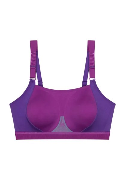 Дышащий спортивный бюстгальтер Triaction Gravity Lite Ultimate Bounce Control для женщин triaction BY Triumph, цвет Violet
