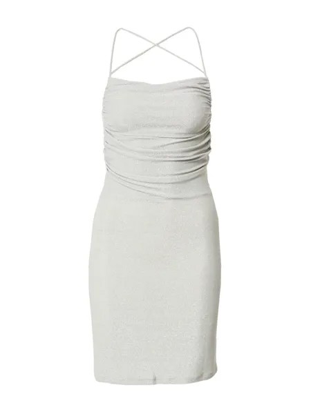 Летнее платье Monki, цвет Silver Grey