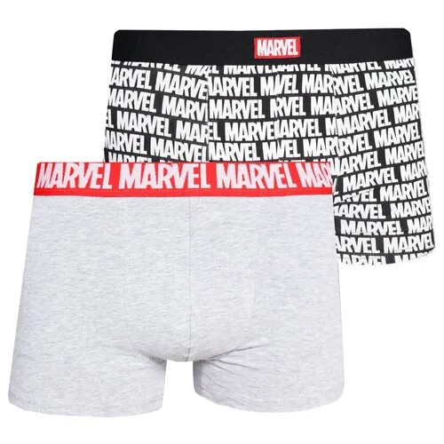 ТВОЕ Набор трусов боксеры с классической посадкой Marvel, 2 шт., размер XL, мультицвет