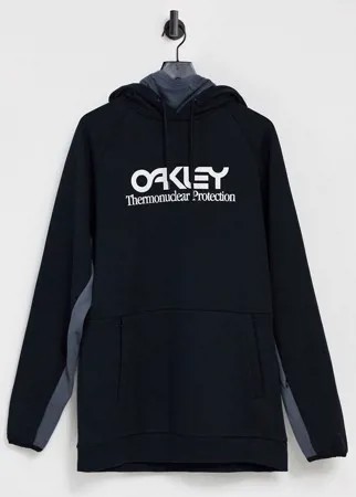 Горнолыжный худи черного цвета из флиса Oakley TNP DWR-Черный