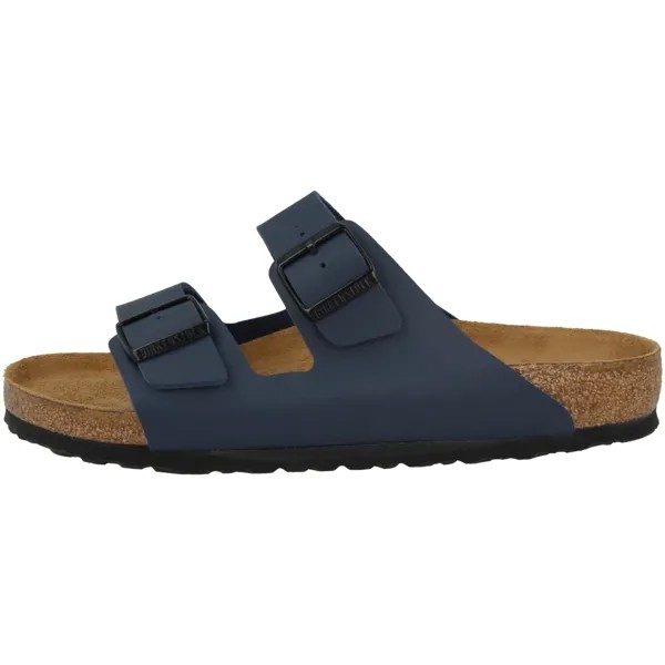 Сандалии Birkenstock Arizona SFB Birko Flor Weichbettung normal, синий