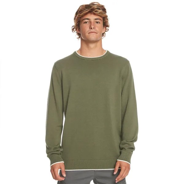 Свитер Quiksilver Altonside Crew Neck, зеленый