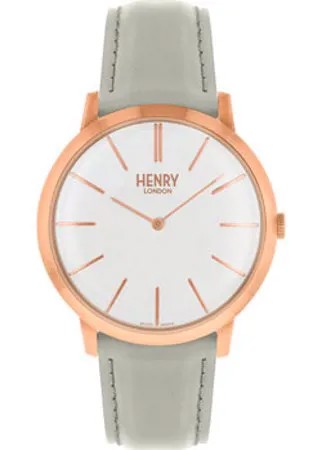 Fashion наручные  мужские часы Henry London HL40-S-0290. Коллекция Iconic