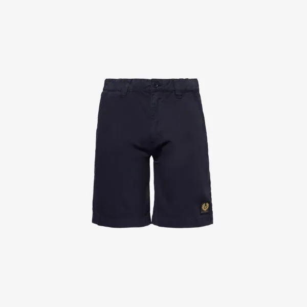 Хлопковые шорты dalesman с фирменной нашивкой Belstaff, черный
