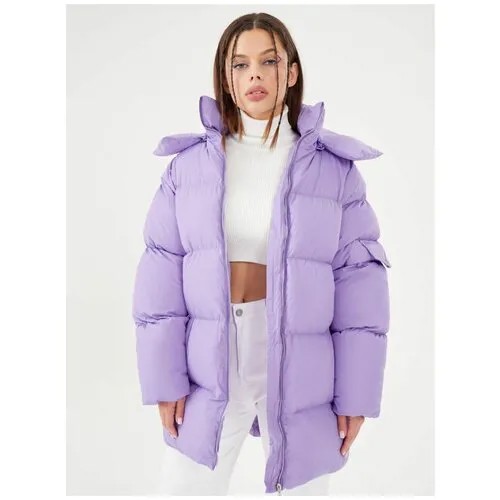 Куртка  FEELZ зимняя, подкладка, размер S, фиолетовый