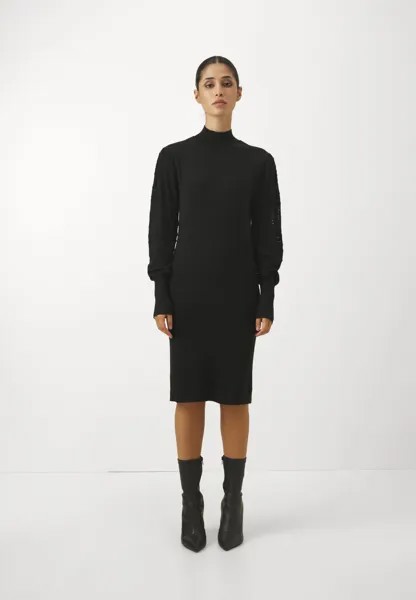 Платье Vero Moda Petite VMFELIPA HIGHNECK DRESS, черный