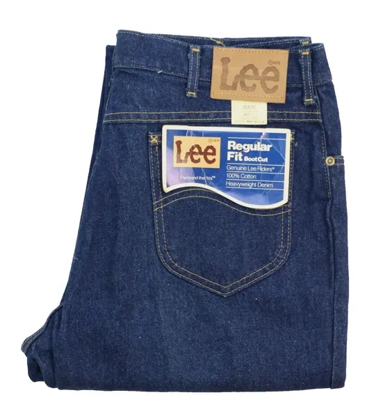 Винтажные мужские джинсы Lee Riders W38 L30 стандартного кроя, сделанные в США, новые