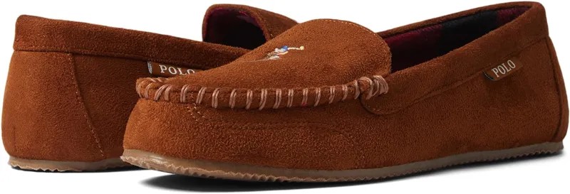 Тапочки Polo Ralph Lauren Dezi V Moccasin Slipper, цвет Chestnut