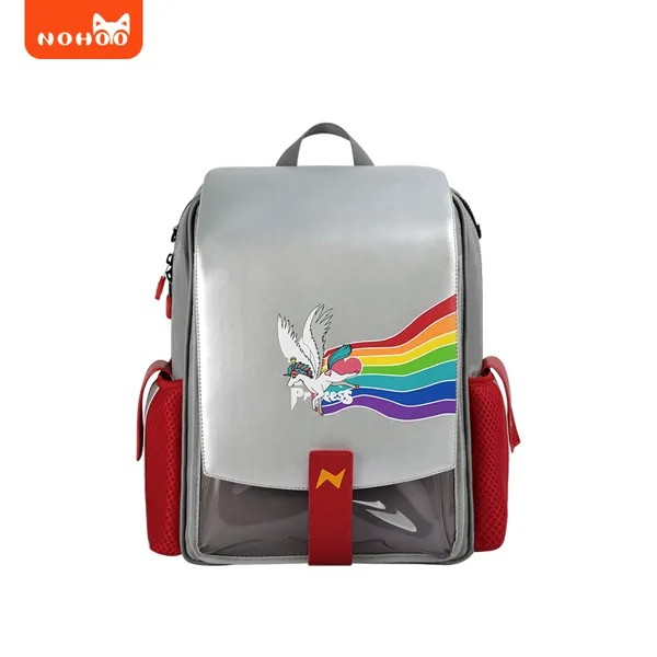 Nohoo рюкзак школьный мальчик ранец ортопедический портфель в школу 1-5 класс аниме сумка детская рюкзак школьный женский Водонепроницаемые Полиэстер рюкзак для девочки 6-12 лет брендовые подростковый рюкзак набор 2020